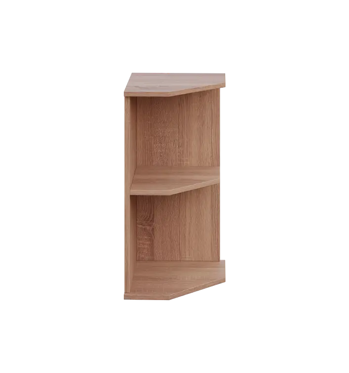 LZ 2 - 3 kancelářská skříň, rohová, pravá, 750x360x450, dub bardolino